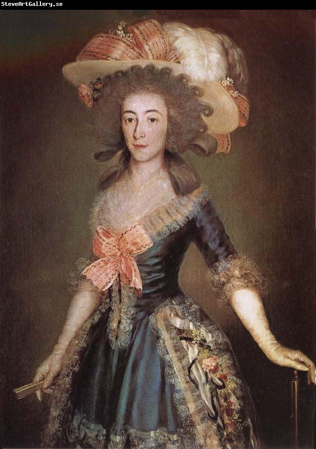 Francisco Goya Countess-Duchess of Benavente